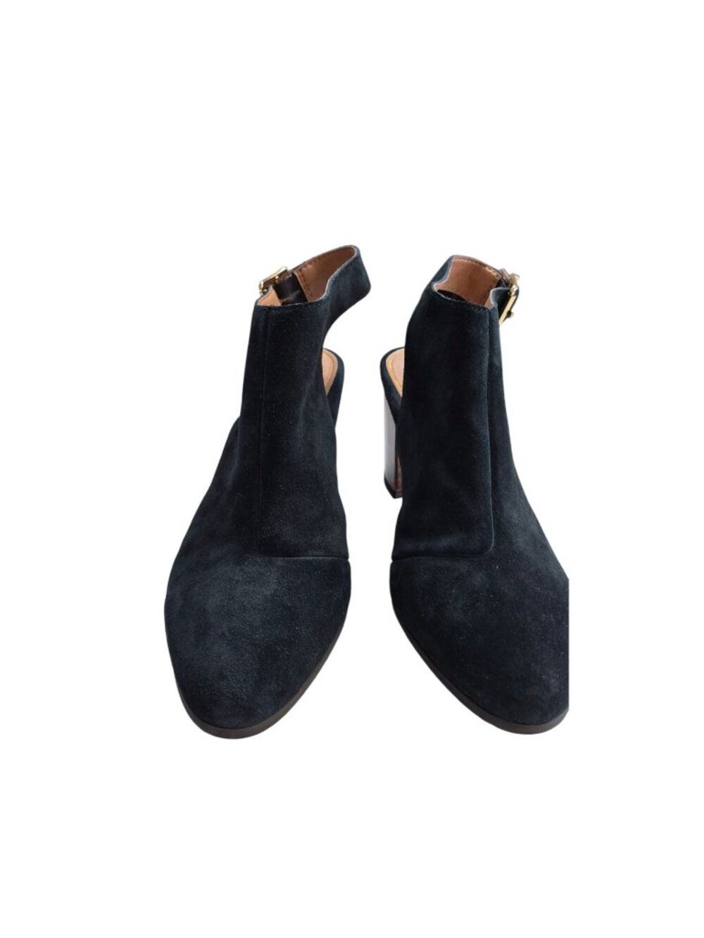 Vionic Perk Lacey Tortoise Womens Black Suede Heel Booties Size US 9.5 - Picture 12 of 16